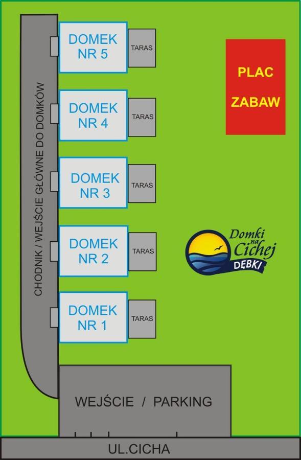 Domki Na Cichej Debki Exterior photo